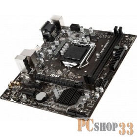 Материнская плата MSI H310M PRO-VDH RTL {LGA1151, H310, 2DDR4, PCI-E Dsub+DVI+HDMI GbLAN SATA MicroATX}