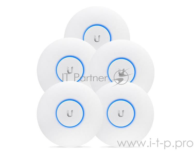 Точка доступа Ubiquiti UniFi AP AC LR 5-Pack UAP-AC-LR-5 WiFi 867Мбит/сек. + 1 порт LAN 1Гбит/сек.