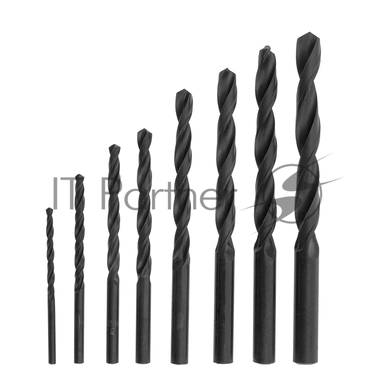 Набор сверл по металлу SPARTA ,3-10 мм , HSS,8 шт.цилиндрический хвостовик//723205