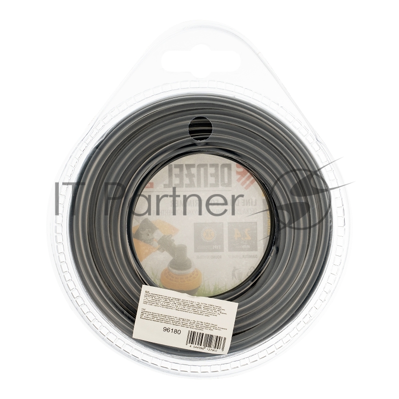 Леска двухкомпонентная DENZEL для триммера, круглая 96180