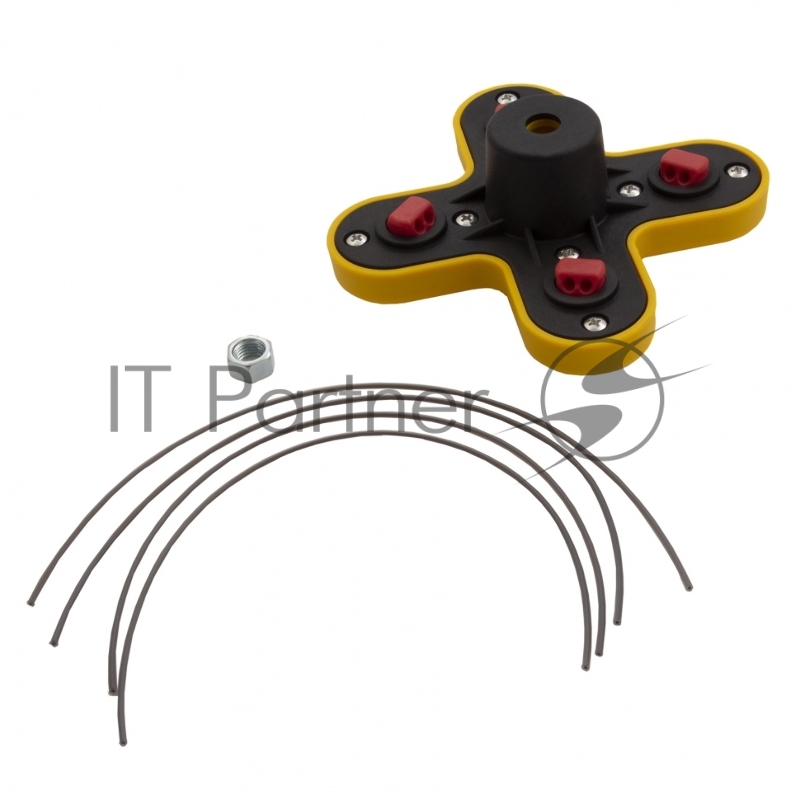 Головка триммерная универсальная гайка DENZEL М10х1,25 левая 96362