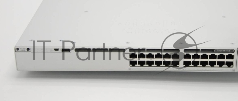 Коммутатор Cisco C9300-24P-E Catalyst 9300 24-port PoE+, Network Essentials