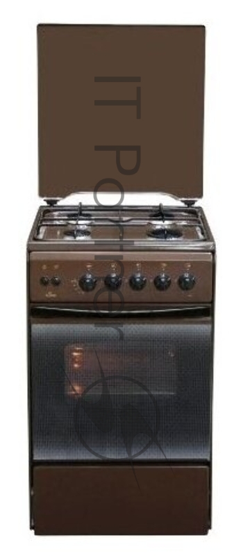 Плита Газовая Flama FG 24211 B коричневый реш.чугун