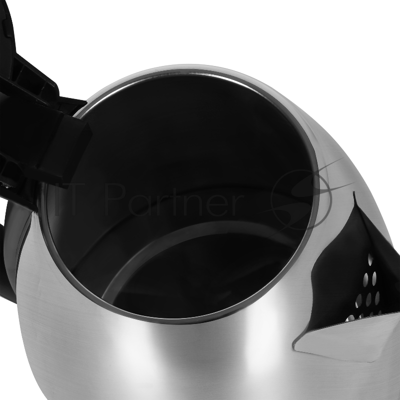 Чайник электрический SunWind SUN-K-001 1.8л. 1500Вт серебристый/черный (корпус: нержавеющая сталь/пластик)