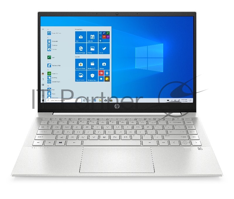 Ноутбук HP Pavilion 14-dv0090ur 14(1920x1080 IPS)/Intel Core i3 1125G4(2Ghz)/8192Mb/512PCISSDG UHD Graphics - UMA/Cam/BT/WiFi/43WHr/war 1y/Ceramic white +NSV C-deck/W11 + fingerprint