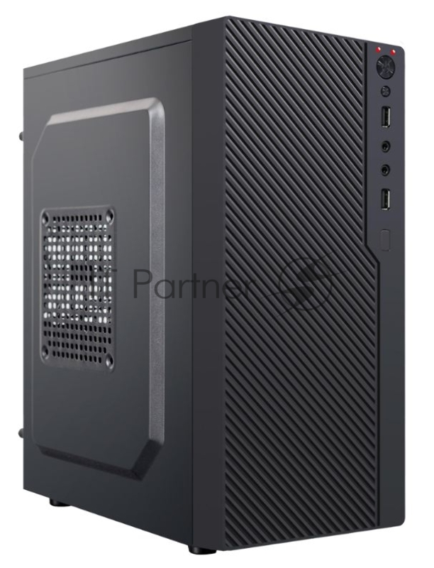 Корпус Daytech, nJoy M0000CE (mATX, w/o PSU, USB+audio) BLACK