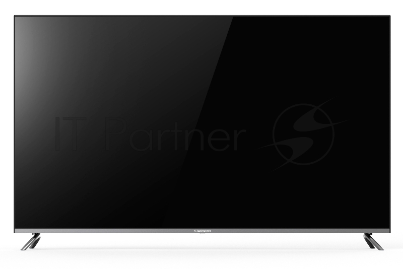 Телевизор LED Starwind 58 SW-LED58UB405 Салют ТВ Frameless стальной Ultra HD 60Hz DVB-T DVB-T2 DVB-C DVB-S DVB-S2 USB WiFi Smart TV (RUS)