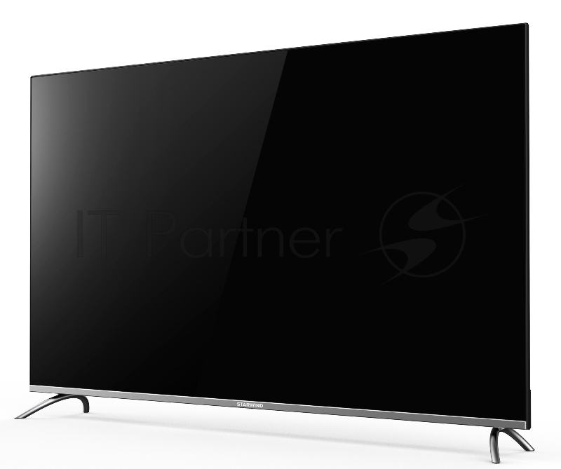 Телевизор LED Starwind 58 SW-LED58UB405 Салют ТВ Frameless стальной Ultra HD 60Hz DVB-T DVB-T2 DVB-C DVB-S DVB-S2 USB WiFi Smart TV (RUS)