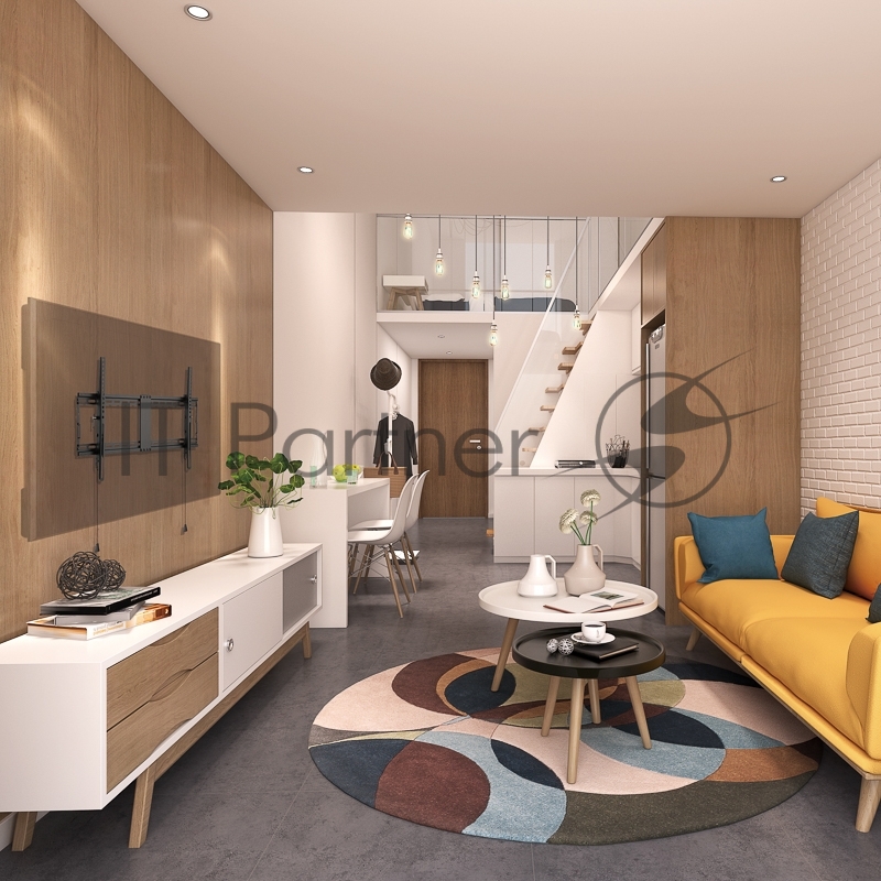 Кронштейн для телевизора 43-90 дюймов, наклонный REXANT серия HOME