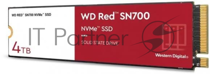 Твердотельный накопитель SSD M.2 2280 4TB WDC RED WDS400T1R0C
