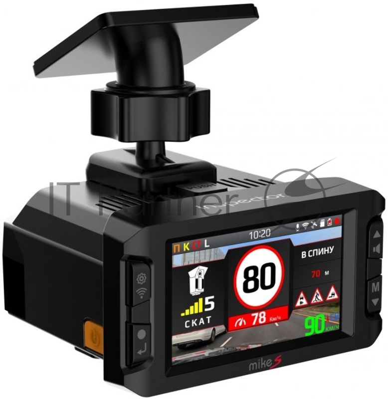 Видеорегистратор с радар-детектором Inspector MIKE S GPS ГЛОНАСС