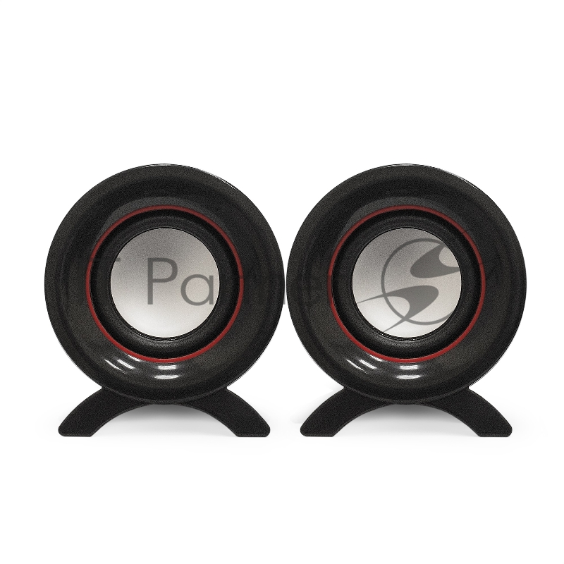 Акустическая система 2.0 ExeGate EX287051RUS Disco 150 (питание USB, 2х5Вт (10Вт RMS), 100-20000Гц, черный)