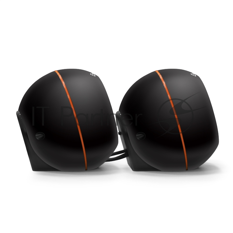 Акустическая система 2.0 ExeGate EX287053RUS Disco 180 (питание USB, 2х3Вт (6Вт RMS), 100-20000Гц, черный)