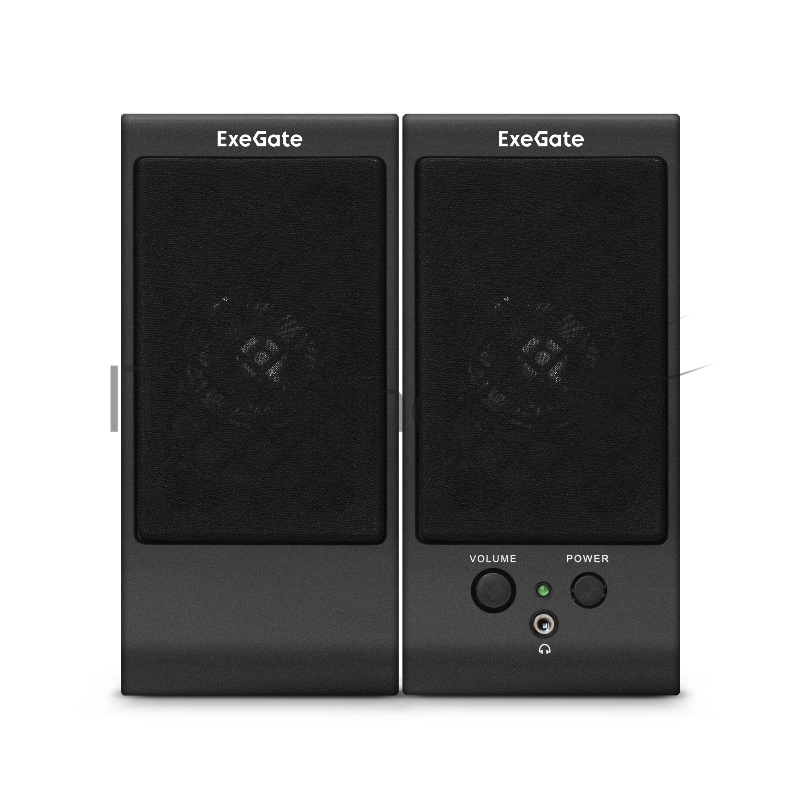 Акустическая система 2.0 ExeGate EX287056RUS Tango 230 (питание USB, 2х3Вт (Вт RMS), 80-20000Гц, черный)
