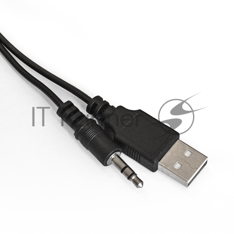 Акустическая система 2.0 ExeGate EX287056RUS Tango 230 (питание USB, 2х3Вт (Вт RMS), 80-20000Гц, черный)
