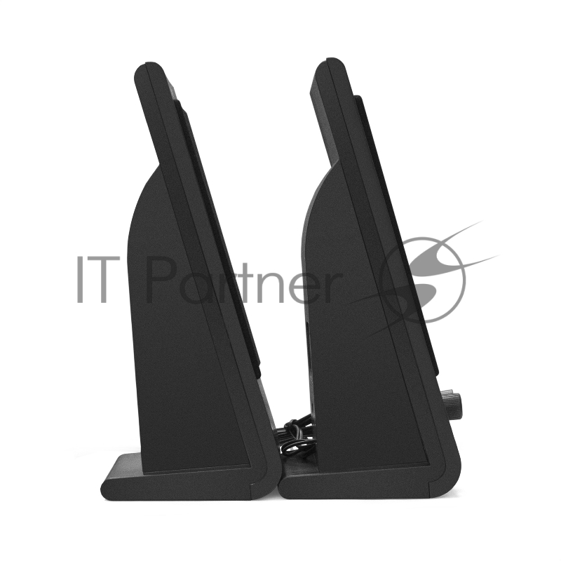 Акустическая система 2.0 ExeGate EX287056RUS Tango 230 (питание USB, 2х3Вт (Вт RMS), 80-20000Гц, черный)