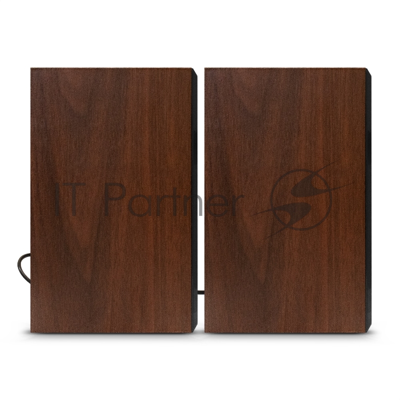 Акустическая система 2.0 ExeGate EX287058RUS Tango 312 (питание USB, 2х3Вт (6 Вт RMS), 80-20000Гц, светлое дерево)