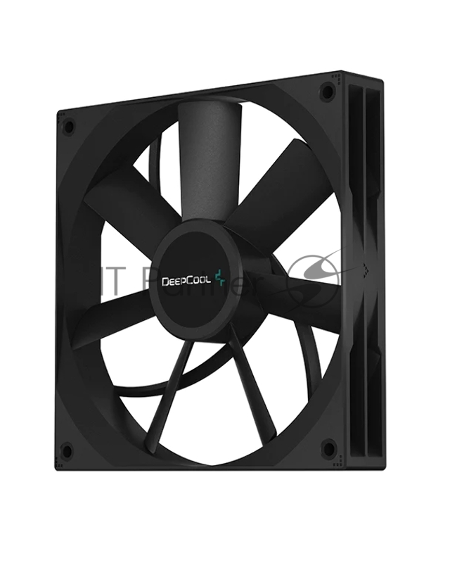 Корпус Deepcool CK500 без БП, боковое окно (закаленное стекло), 1x140мм вентилятор спереди и 1x140мм вентилятор сзади, черный, ATX