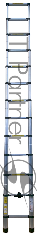 Лестница Alumet TLS 3.8 алюминий 13ступ. H3.8м макс.нагр.:150кг
