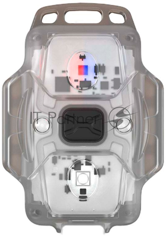 Мультифонарь светодиодный Armytek Crystal WRB, 150 лм, белый свет и красно-синий маячок, аккумулятор