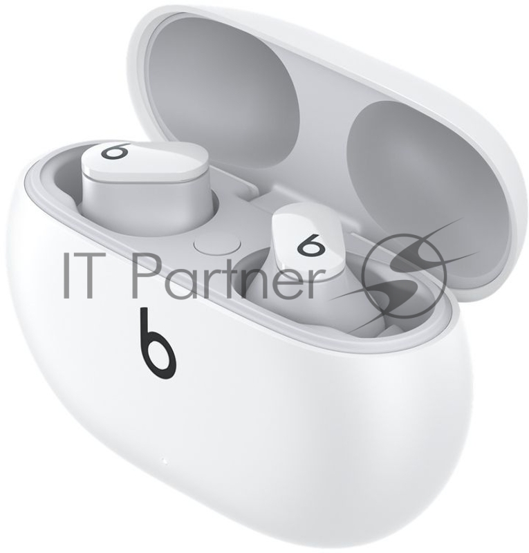 Гарнитура вкладыши Beats Studio Buds True Wireless Noise Cancelling белый беспроводные bluetooth в ушной раковине (MJ4Y3EE/A)