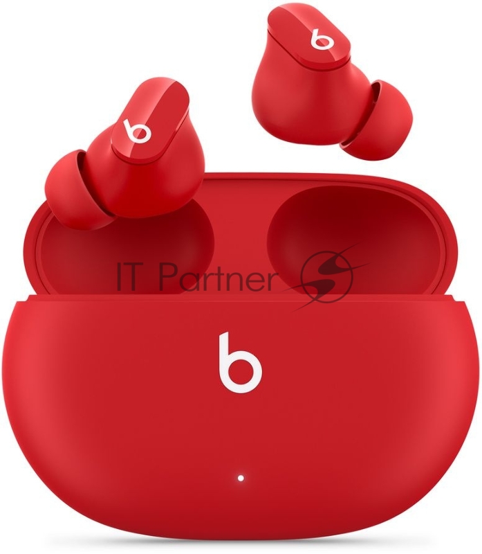 Гарнитура вкладыши Beats Studio Buds True Wireless Noise Cancelling красный беспроводные bluetooth в ушной раковине (MJ503EE/A)