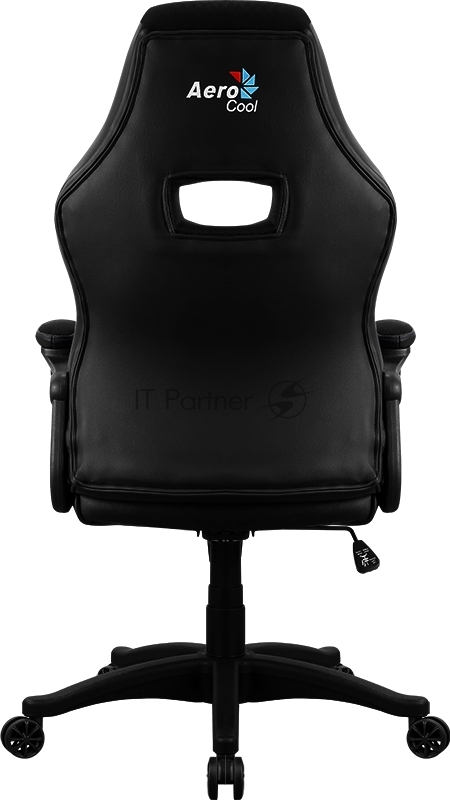 Кресло для геймера Aerocool AERO 2 Alpha Black Blue , черно-синее, до 125 кг, ШxДxВ : 64x67x111-119см, газлифт класс 4 до 100 мм, механизм Бабочка