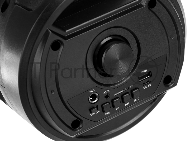 Минисистема SunWind SW-MS10 черный 50Вт FM USB BT SD/MMC