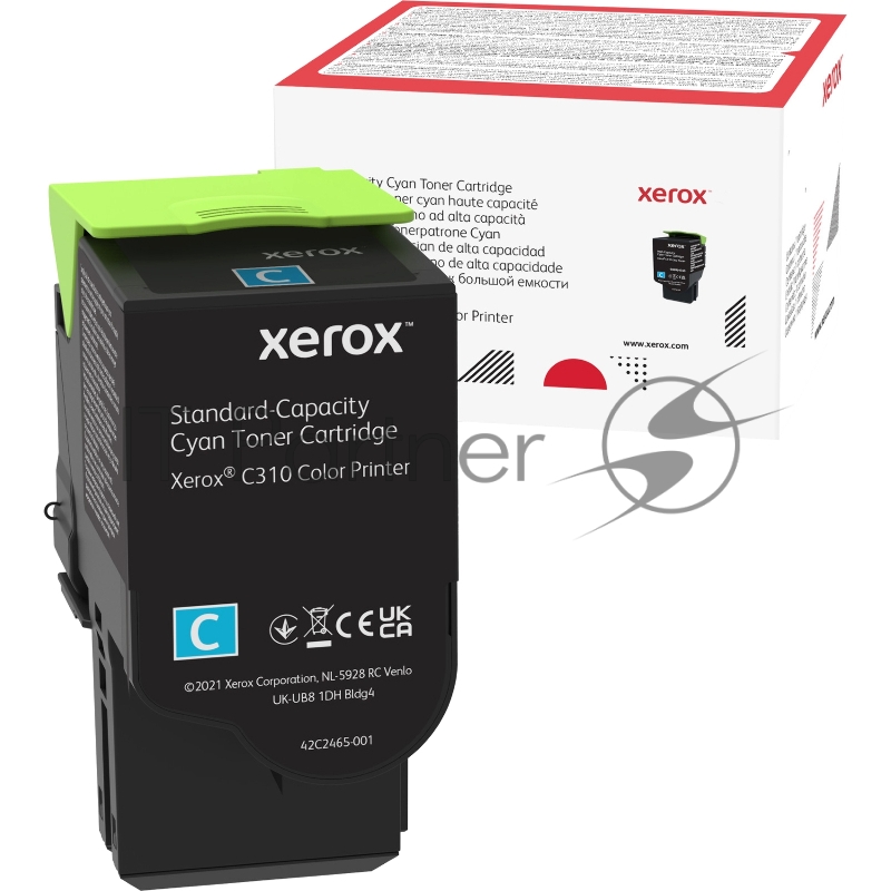 Тонер-картридж XEROX C310 голубой 2K (006R04361)