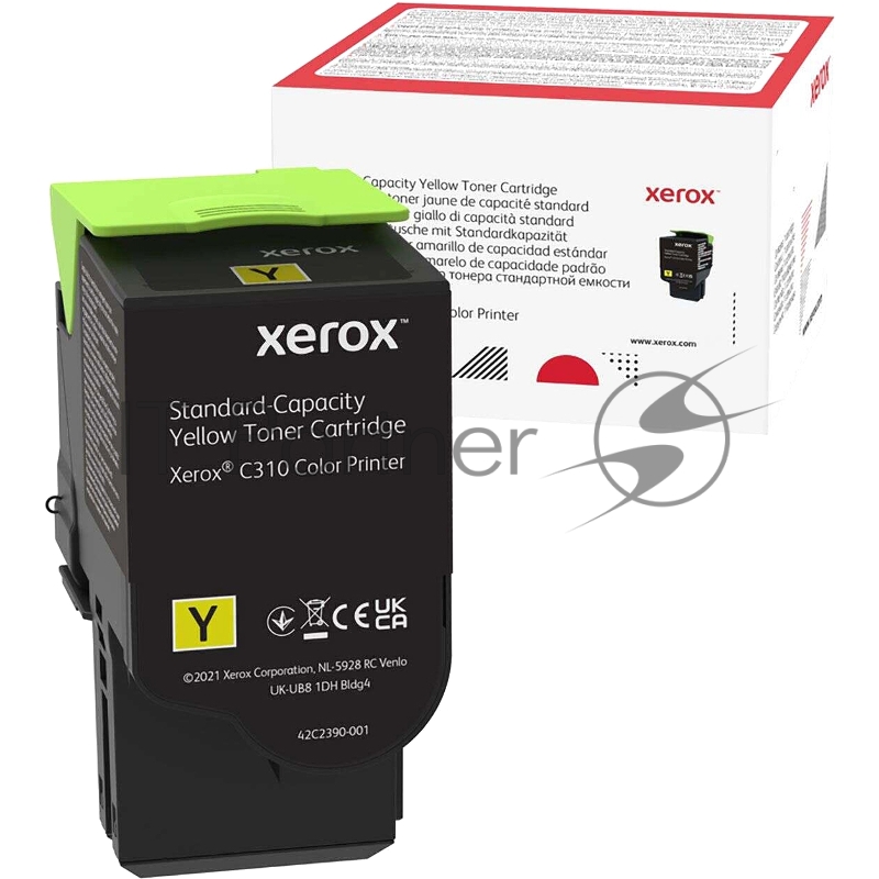 Тонер-картридж XEROX C310 желтый 2K (006R04363)
