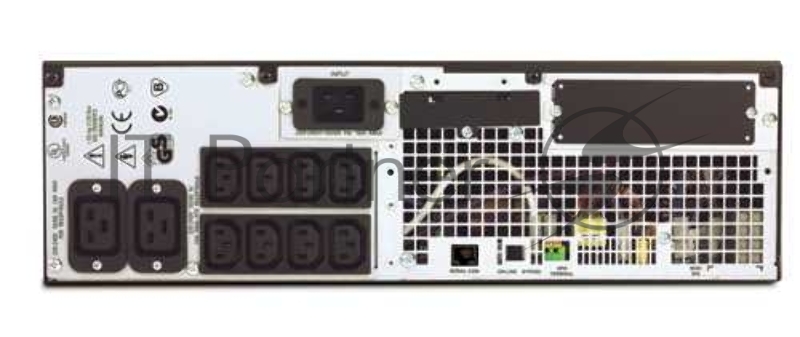 Источник бесперебойного питания APC Smart-UPS RT, 3000VA/2100W, On-Line, Extended-run, Black, Tower (Rack 3U convertible), with PowerChute Business Edition sofware, Marine