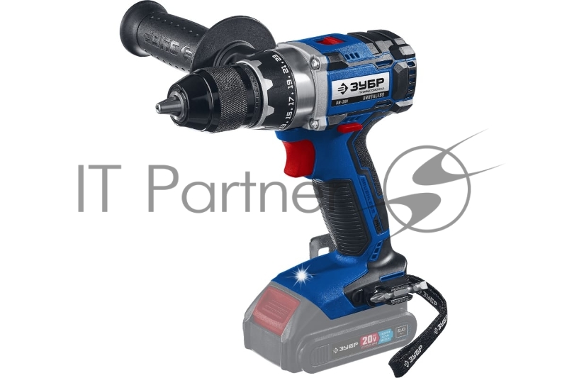 Дрель-шуруповерт ЗУБР 20В бесщеточнаядрель-шуруповерт, без АКБ, в коробке, Профессионал. DB-201