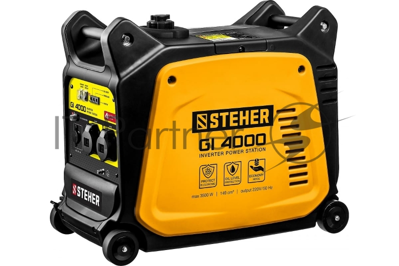 Генератор STEHER GI-4000 инверторный, 3500 Вт