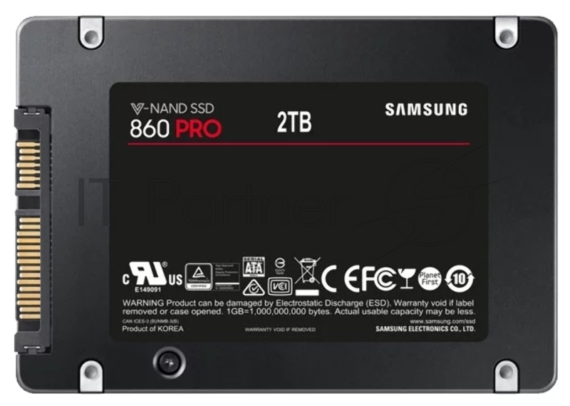 накопитель Samsung SSD 2Tb 860 PRO Series MZ-76P2T0BW {SATA3.0, 7mm, MGX V-NAND}