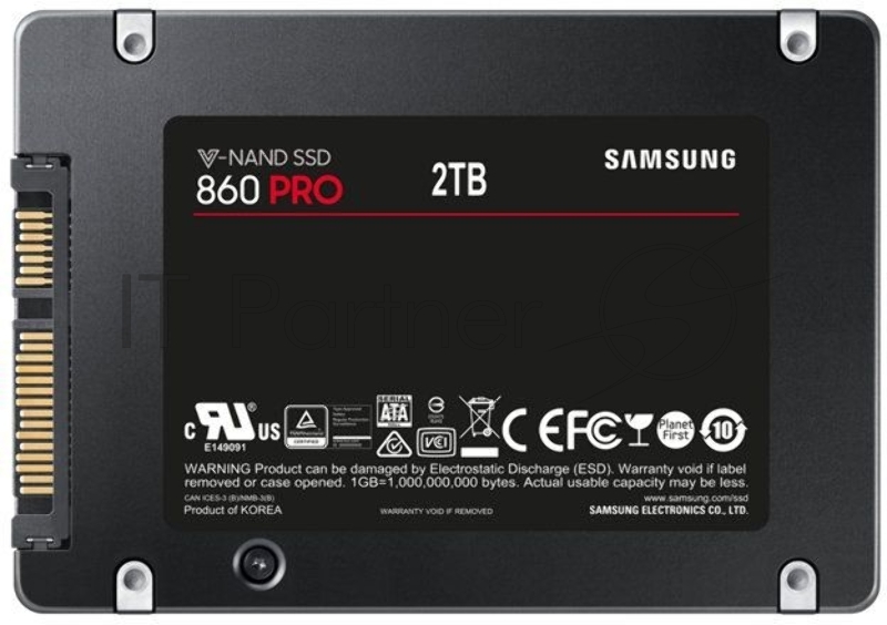накопитель Samsung SSD 2Tb 860 PRO Series MZ-76P2T0BW {SATA3.0, 7mm, MGX V-NAND}