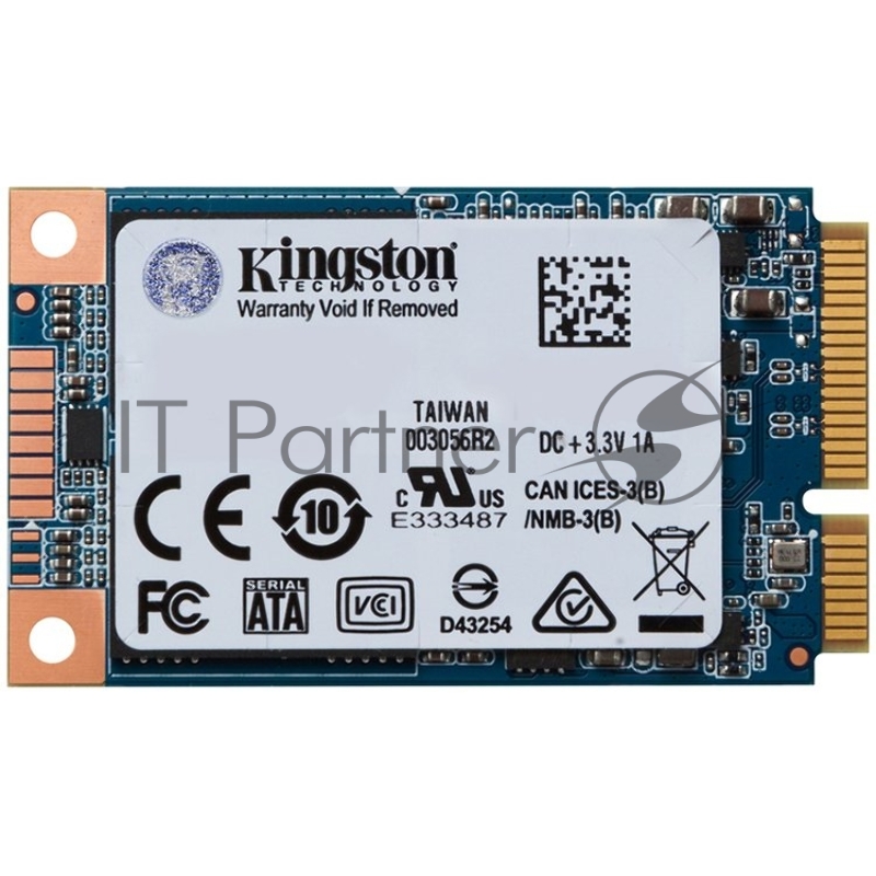 Твердотельный диск 480GB Kingston SSD mSАТА UV500 Series SATA3, 520/500Mbs,85000 IOPS, 3D TLC,Marvel