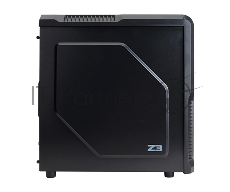 Корпус Zalman Z3 черный без БП ATX 1x120mm 2xUSB2.0 1xUSB3.0 audio bott PSU