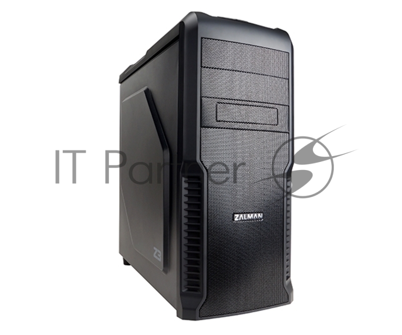 Корпус Zalman Z3 черный без БП ATX 1x120mm 2xUSB2.0 1xUSB3.0 audio bott PSU