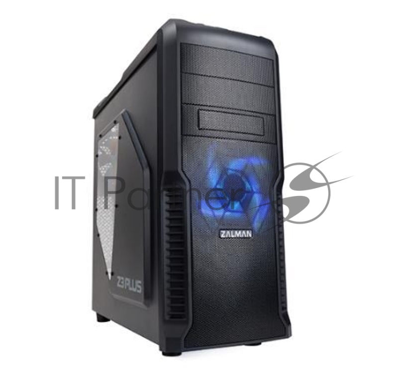 Корпус Zalman Z3 черный без БП ATX 1x120mm 2xUSB2.0 1xUSB3.0 audio bott PSU