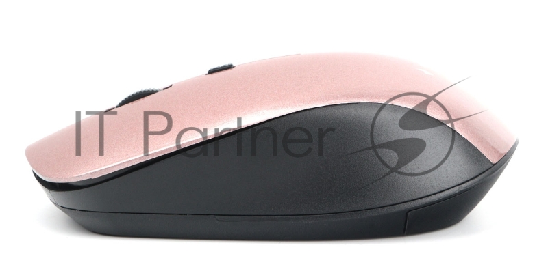 Мышь беспроводная Gembird MUSW-250-3, 2.4ГГц, 3 кнопки + колесо кнопка,1600DPI красный