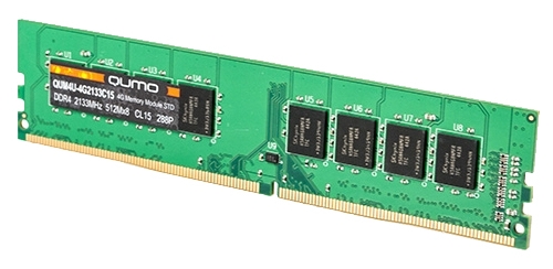 Модуль памяти QUMO DDR4 DIMM 8GB QUM4U-8G2133P15 {PC4-17000, 2133MHz}