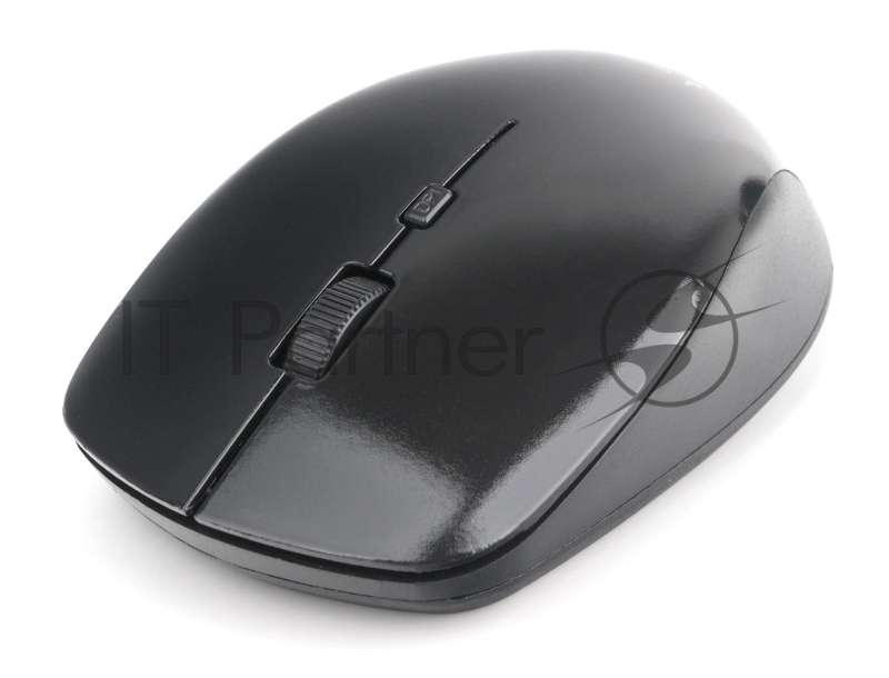 Мышь беспроводная Gembird MUSW-250, 2.4ГГц, 3 кнопки + колесо кнопка,1600DPI черный