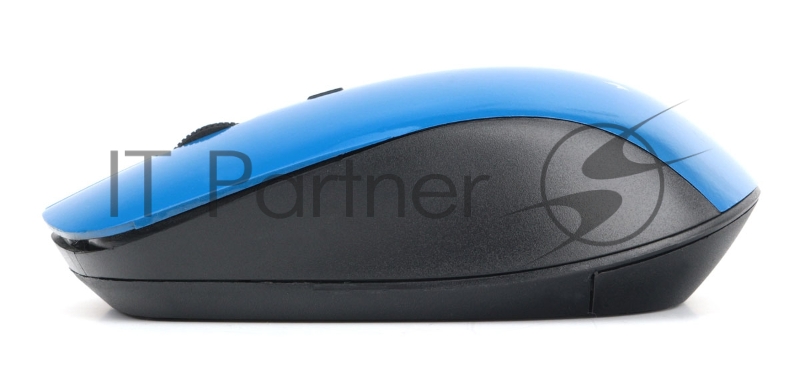 Мышь беспроводная Gembird MUSW-250-2, 2.4ГГц, 3 кнопки + колесо кнопка,1600DPI зеленый