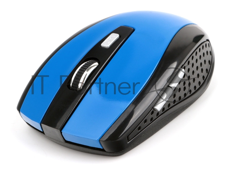 Мышь беспроводная Gembird MUSW-330-1, 2.4ГГц, синий