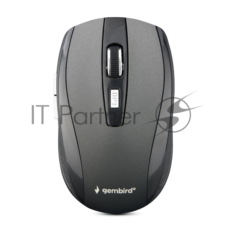 Мышь беспроводная Gembird MUSW-330-2, 2.4ГГц, серый