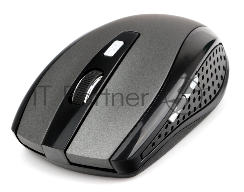 Мышь беспроводная Gembird MUSW-330-2, 2.4ГГц, серый