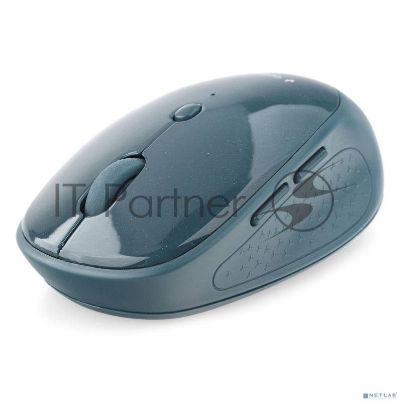 Мышь беспроводная Gembird MUSW-550, 1600 DPI, 2.4ГГц + BT синяя