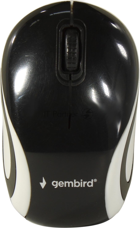 Мышь беспроводная Gembird MUSW-610, 2.4ГГц, 1200 DPI, 3кн., черный