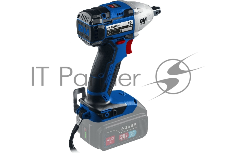 Гайковерт ЗУБР 20В бесщеточный , без АКБ, в коробке, Профессионал. GB-250