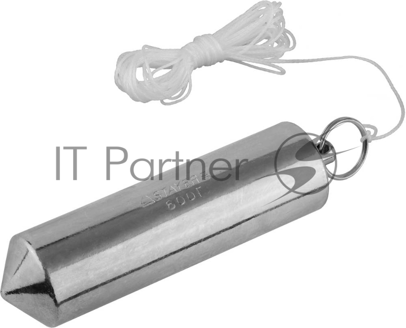 Отвес STAYER MASTER строительный со шнуром, 500г